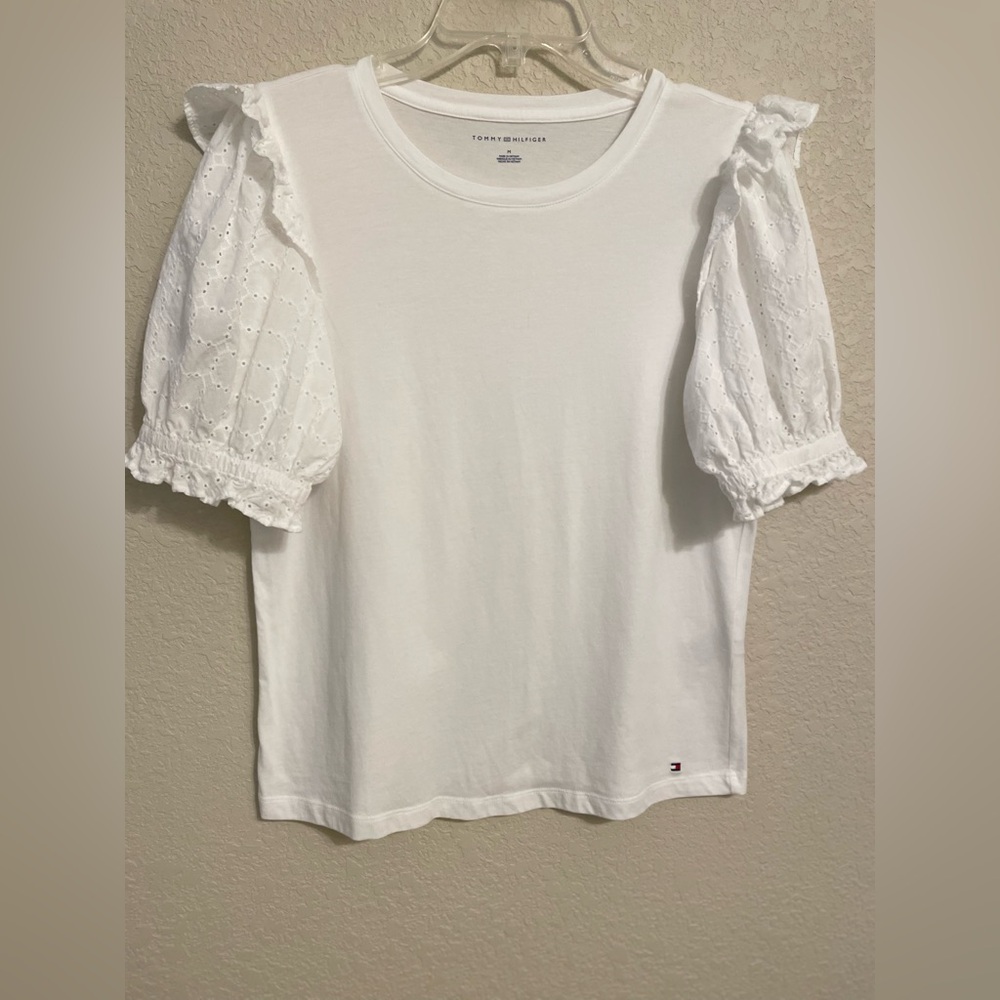 White Short Sleeve Tee